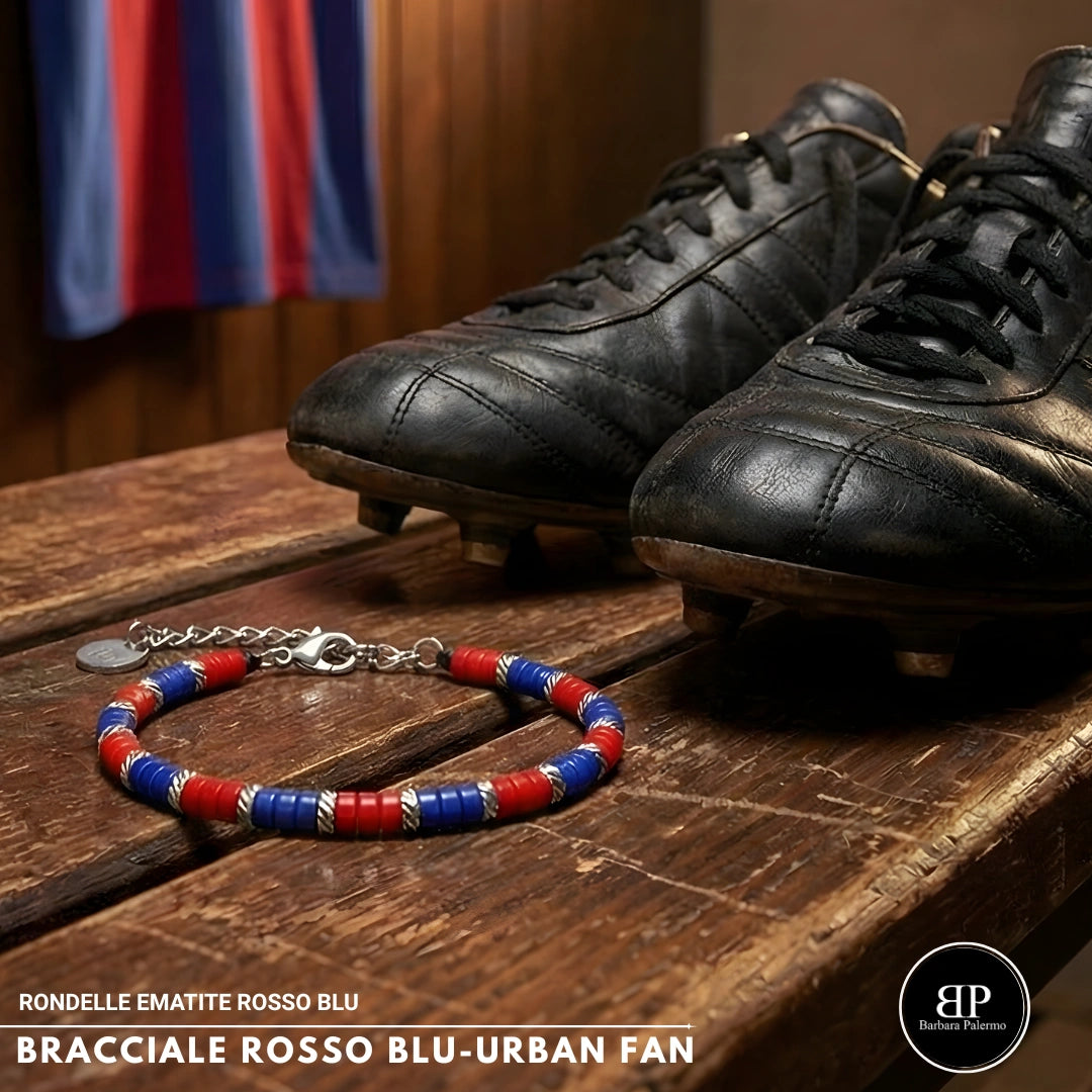 Bracciale Rosso Blu Urban Fan