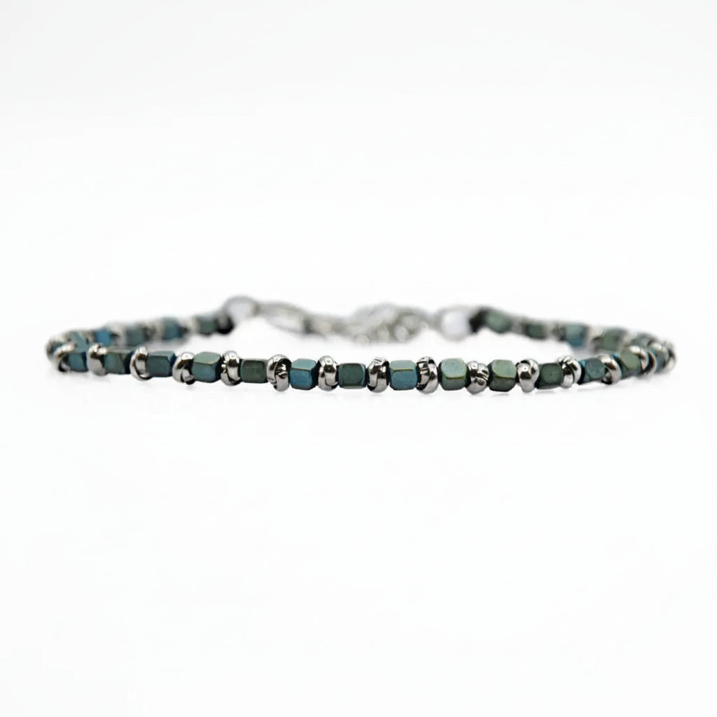 Braid Mini 2.0 Armband – Aquagrün