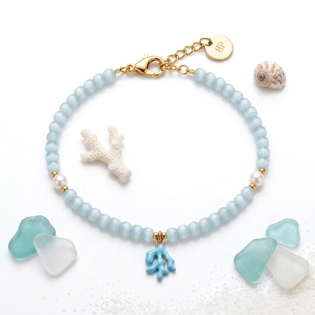 Bracciale Sea Corallo Azzurro