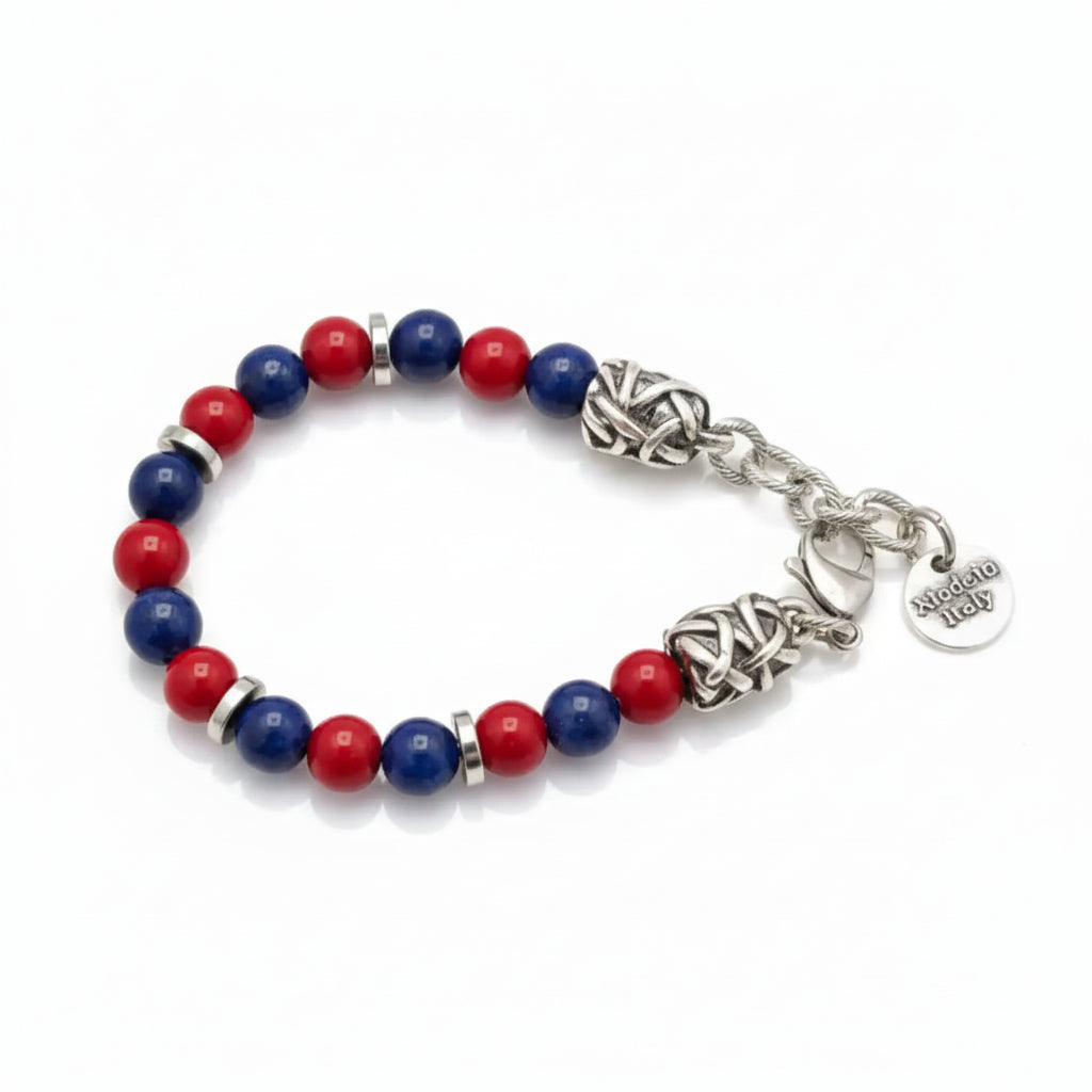 Bracciale Felsina 02 Rosso Blu