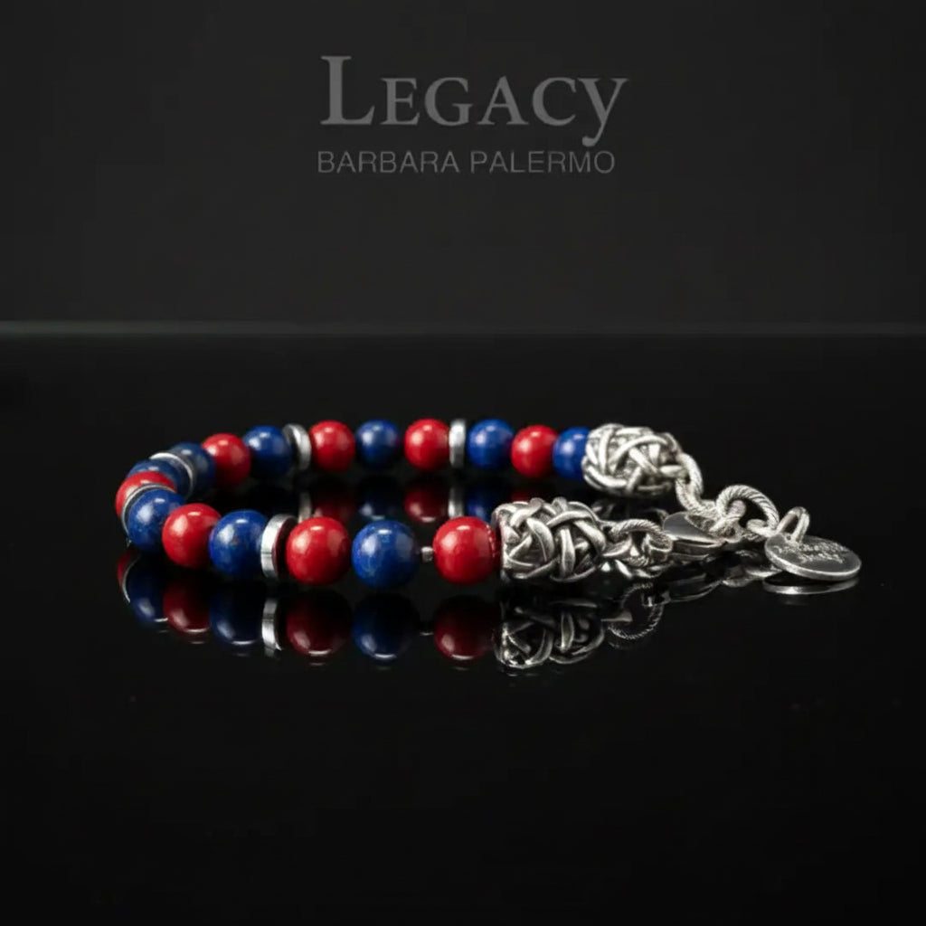Bracciale Felsina 02 Rosso Blu