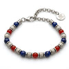 Bracciale Felsina 03 Rosso Blu