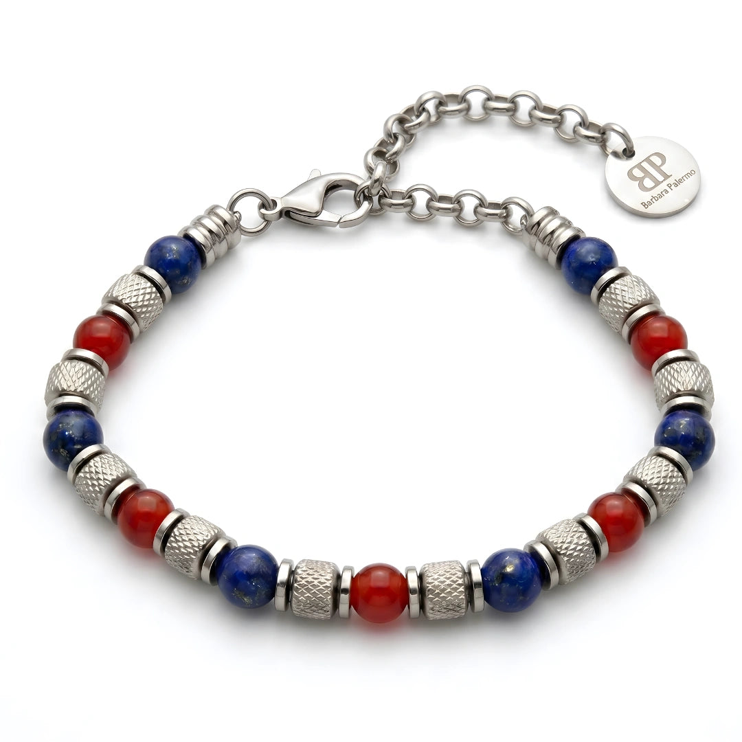 Bracciale Felsina 03 Rosso Blu