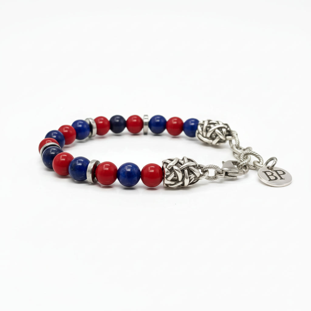 Bracciale Felsina 02 Rosso Blu