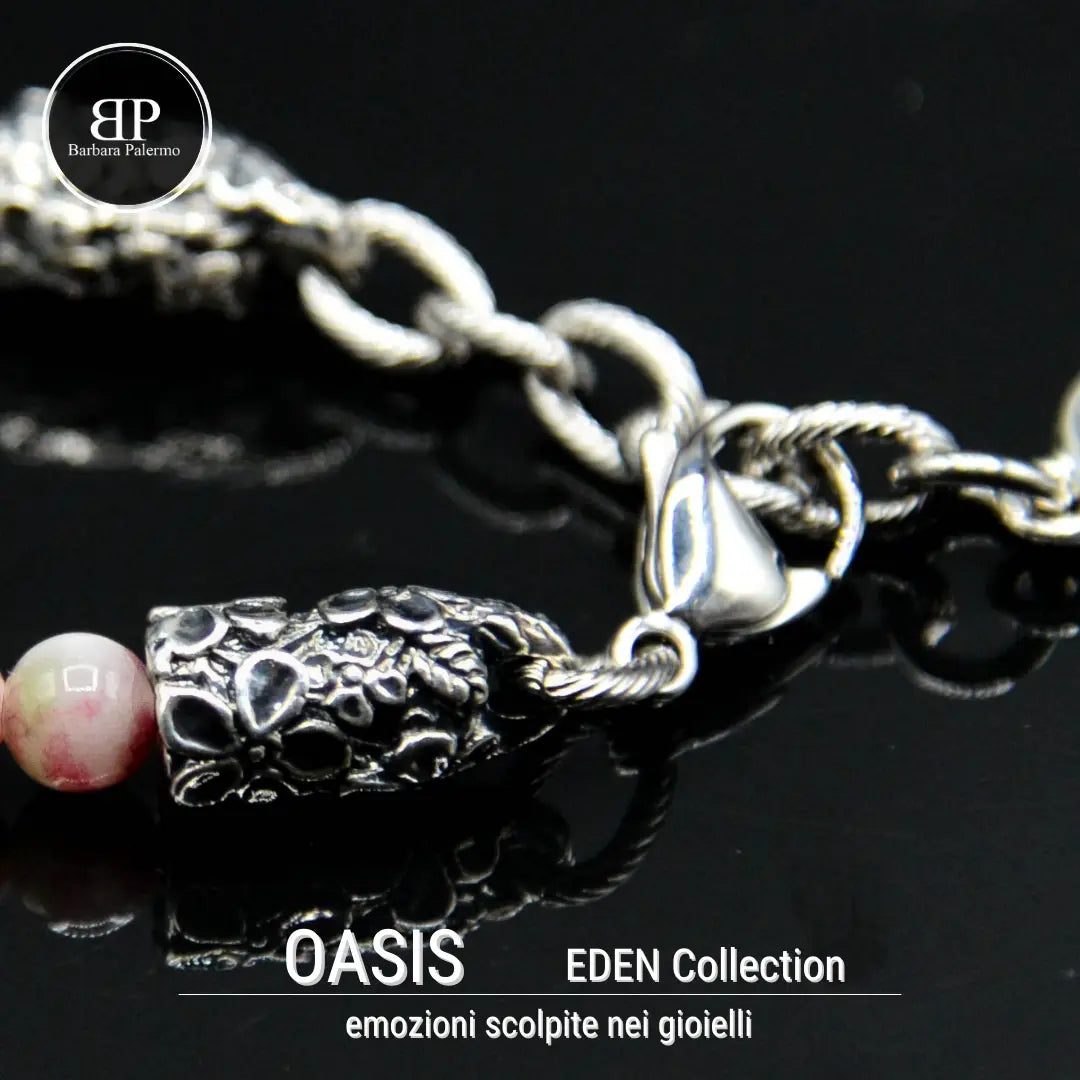 Bracciale Eden Oasis: Dove la Giada Incontra l'Equilibrio
