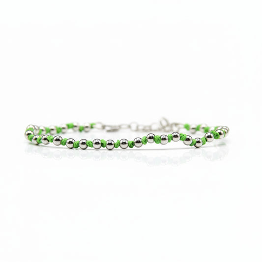 Bracciale Sferino Lime  Eleganza Frizzante al Tuo Polso