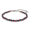 Steine: mehrfarbiges Hartsteinarmband