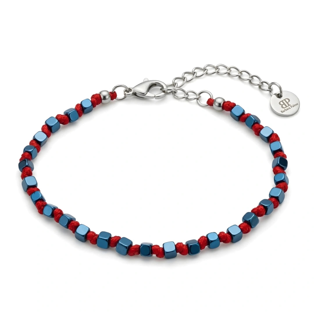 Steine: mehrfarbiges Hartsteinarmband