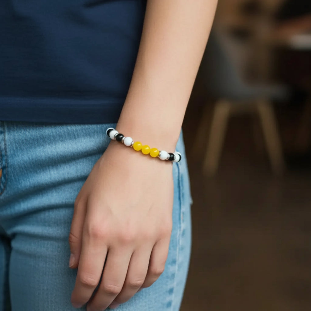 Armband Black White Gold – Spirito Bologna