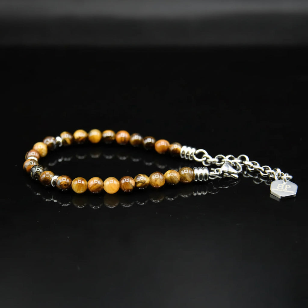 Steine: mehrfarbiges Hartsteinarmband