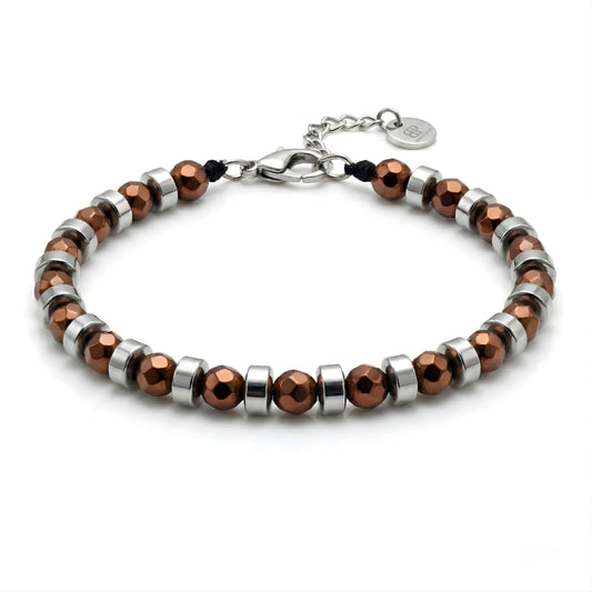 Bracciale Cromalux Ematite Terracotta Lucida