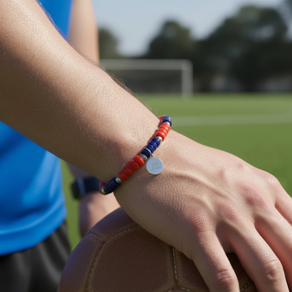 Steine: mehrfarbiges Hartsteinarmband