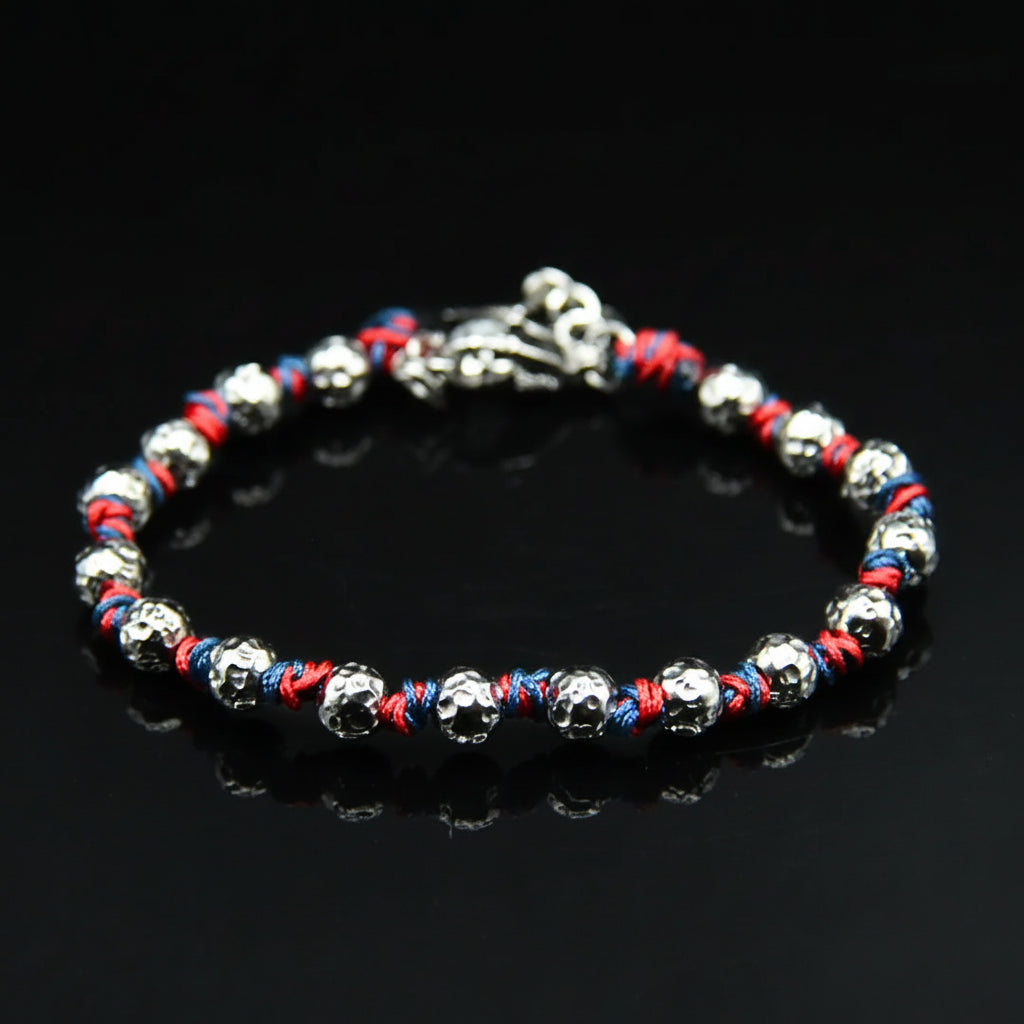 Steine: mehrfarbiges Hartsteinarmband