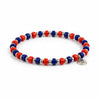Steine: mehrfarbiges Hartsteinarmband