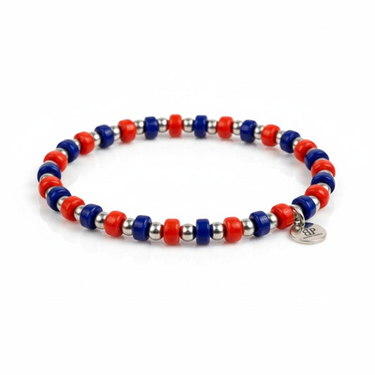 Steine: mehrfarbiges Hartsteinarmband