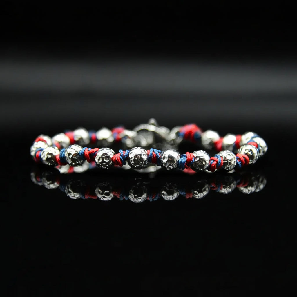 Steine: mehrfarbiges Hartsteinarmband