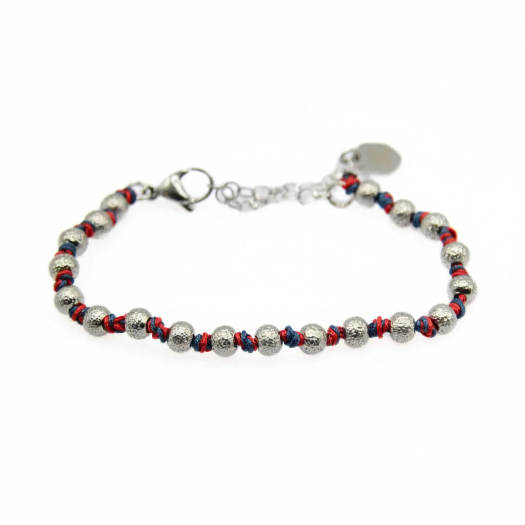 Steine: mehrfarbiges Hartsteinarmband