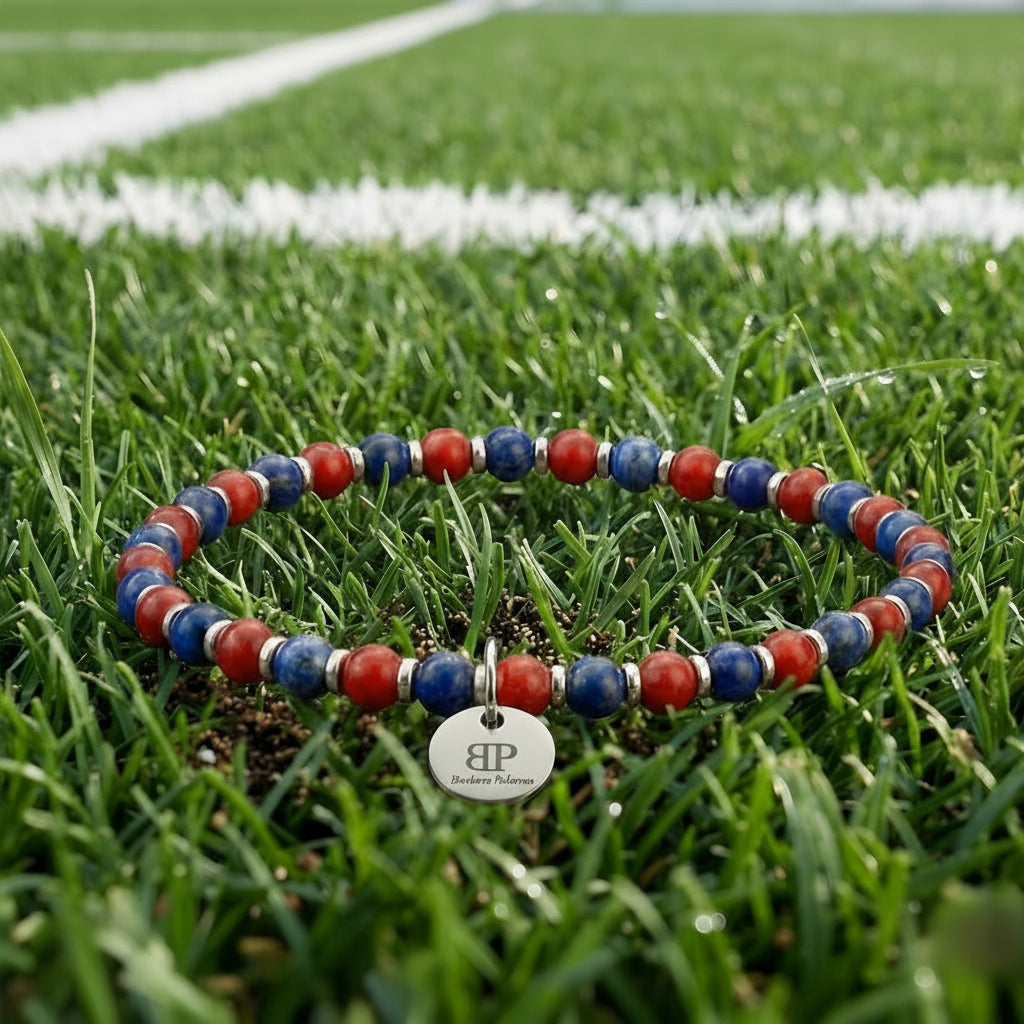Steine: mehrfarbiges Hartsteinarmband