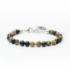 Bracciale stones Safari Occhio di Tigre Grigio 6 mm