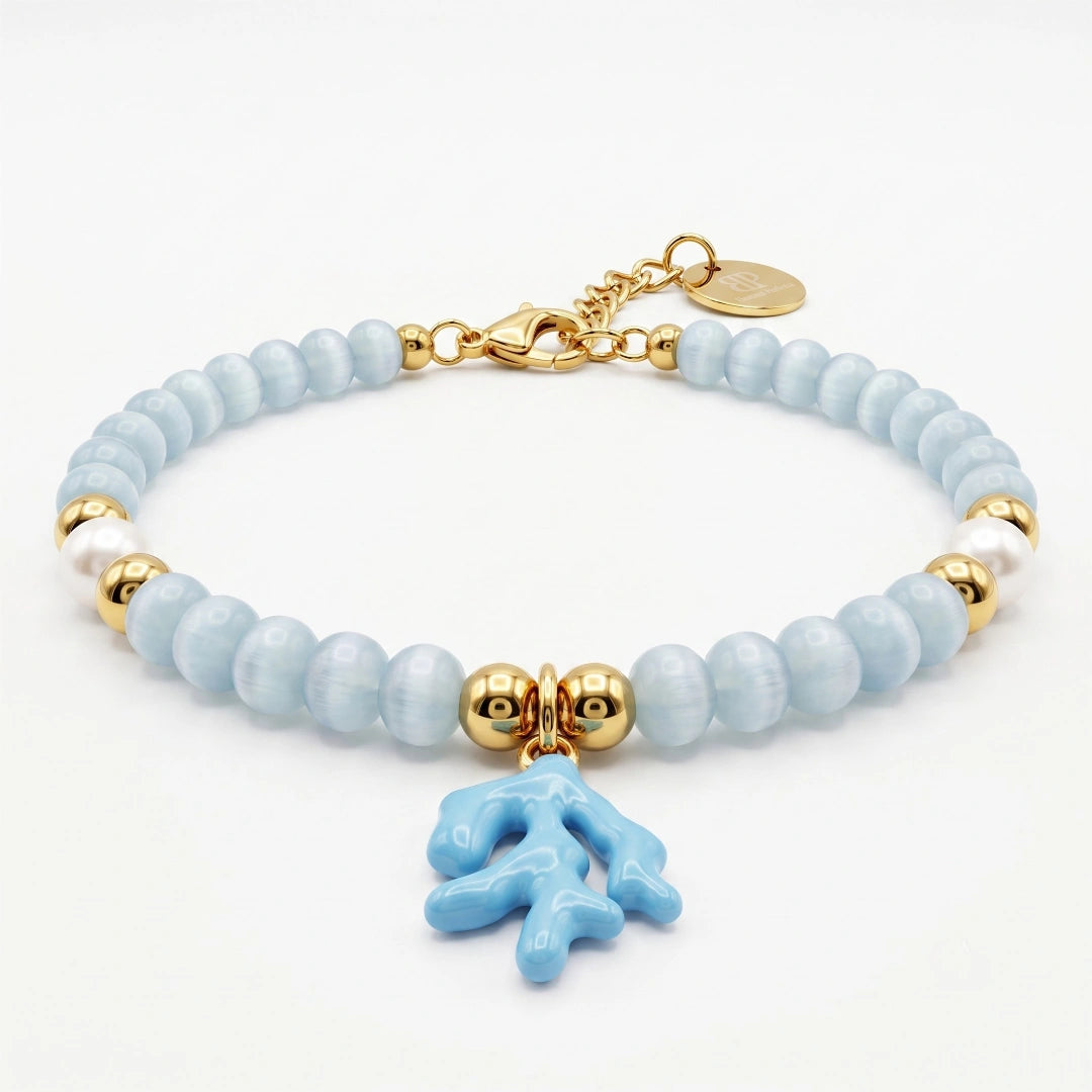Bracciale Sea Corallo Azzurro