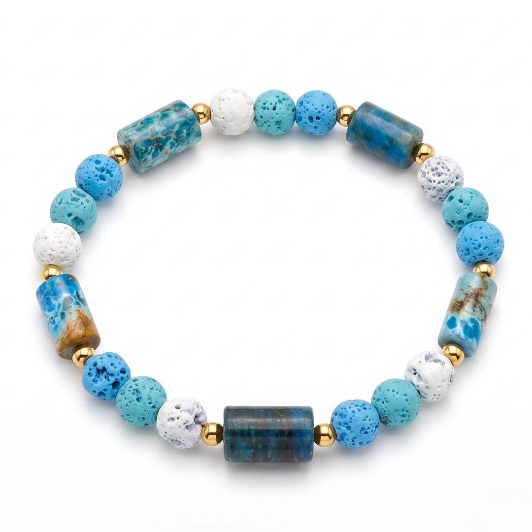 Bracciale Sea Lavica e Diaspro