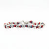 Steine: mehrfarbiges Hartsteinarmband