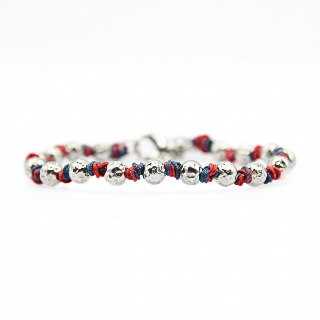 Steine: mehrfarbiges Hartsteinarmband
