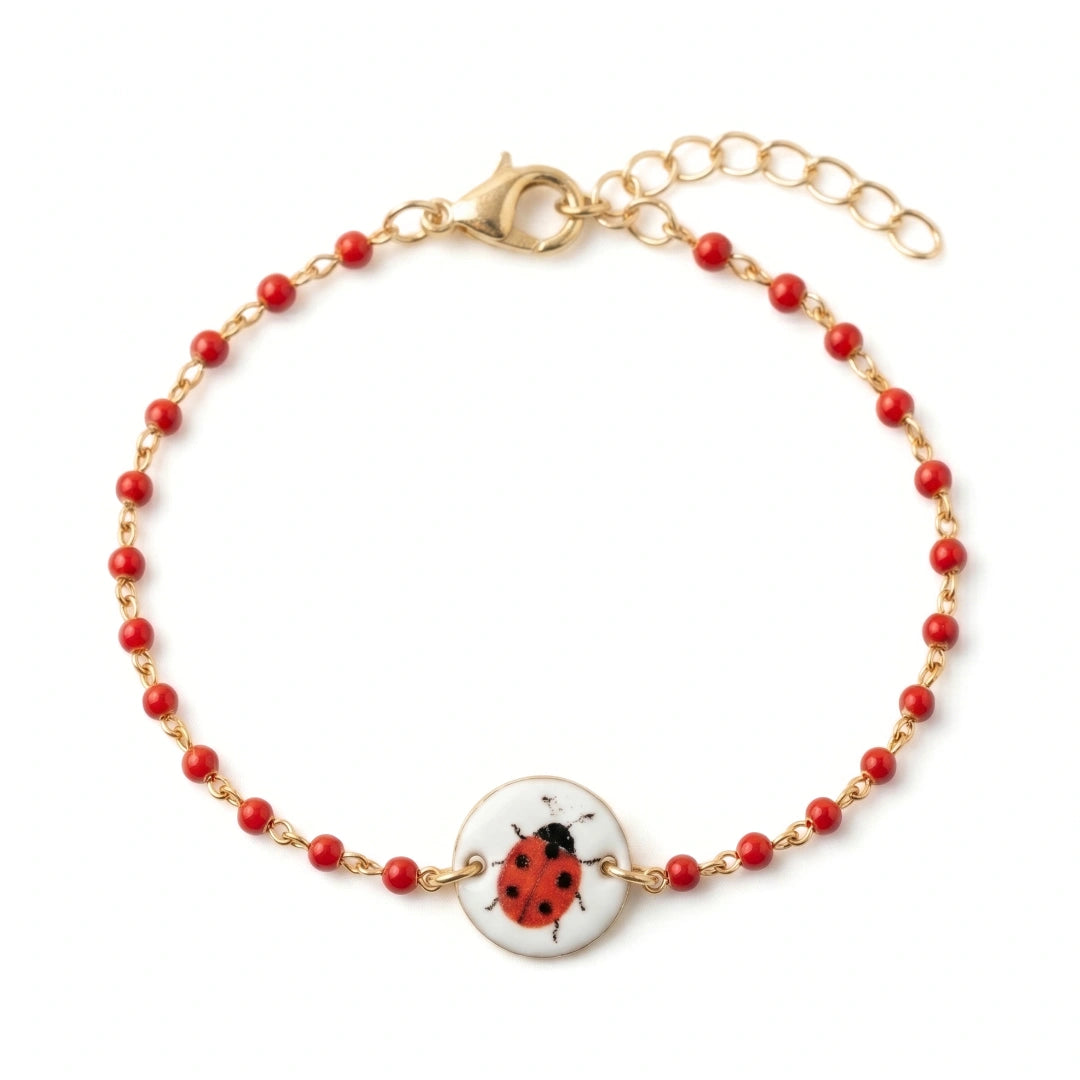 Bracciale Sea Coccinella Portafortuna