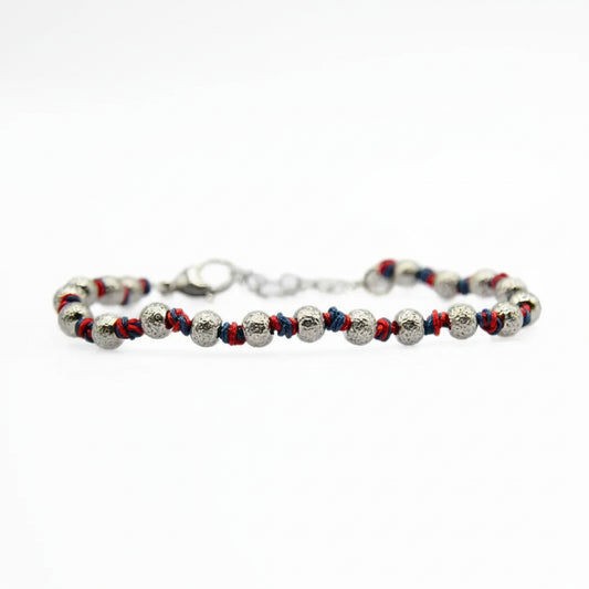 Steine: mehrfarbiges Hartsteinarmband