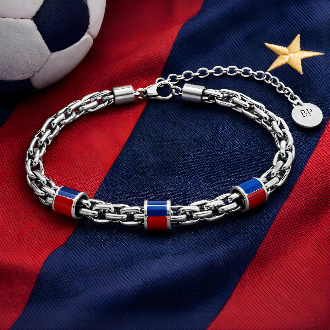 Steine: mehrfarbiges Hartsteinarmband