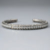 Bracciale Tennis Rigido Artigianale  Zirconia Ghiaccio