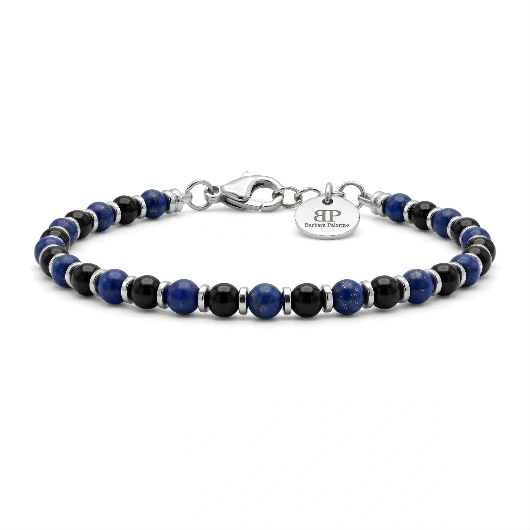 Steine: mehrfarbiges Hartsteinarmband