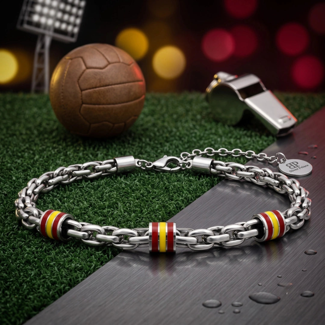 Steine: mehrfarbiges Hartsteinarmband