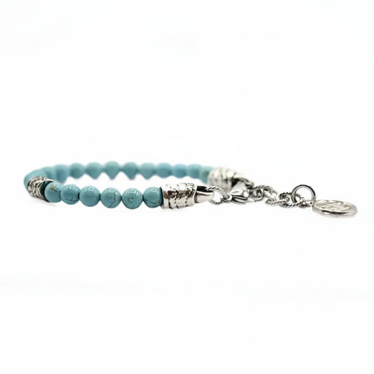 Steine: mehrfarbiges Hartsteinarmband