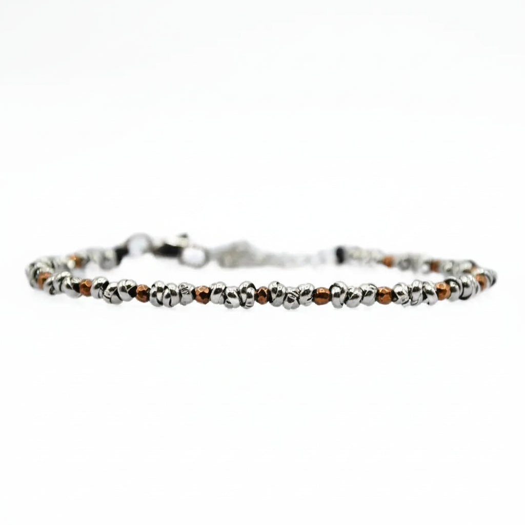 Bracciale Braid Mini 2.0 – Ematite Terra Cotta