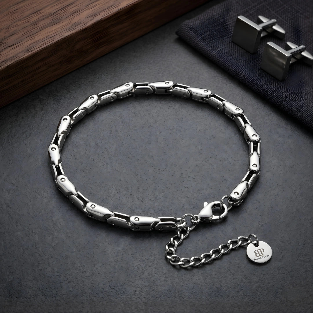 Bracciale Catena Minimal  Acciaio 316L 3 mm
