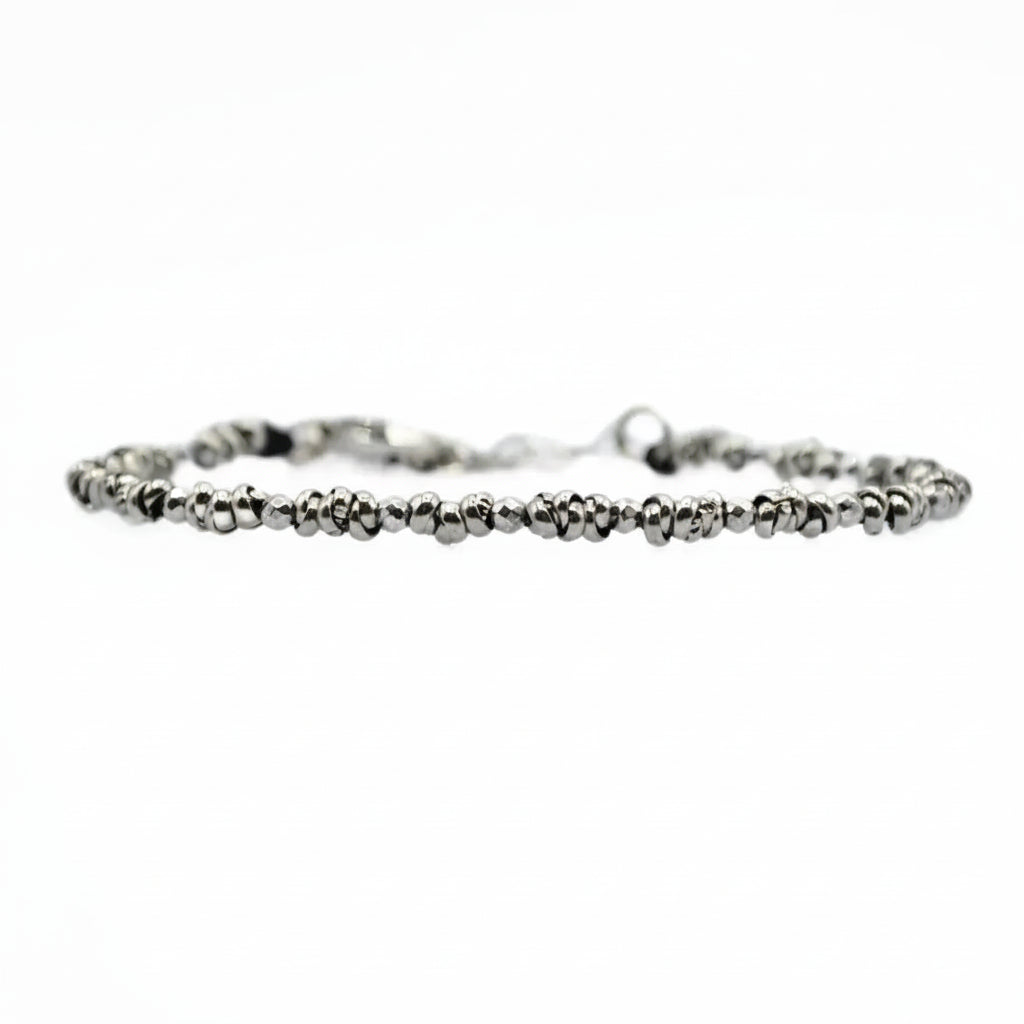 Braid Mini 2.0 Armband – Silber Hämatit