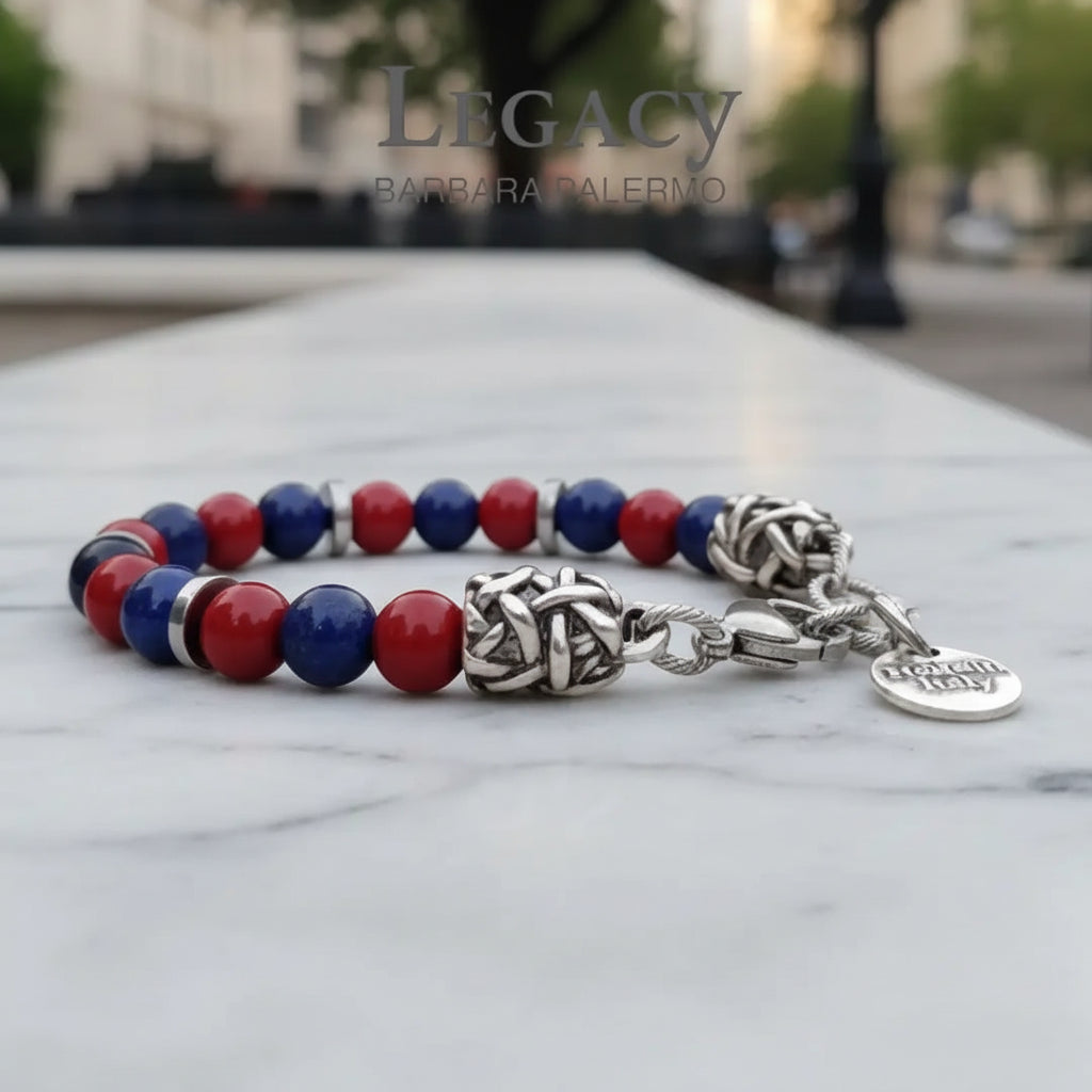 Bracciale Felsina 02 Rosso Blu