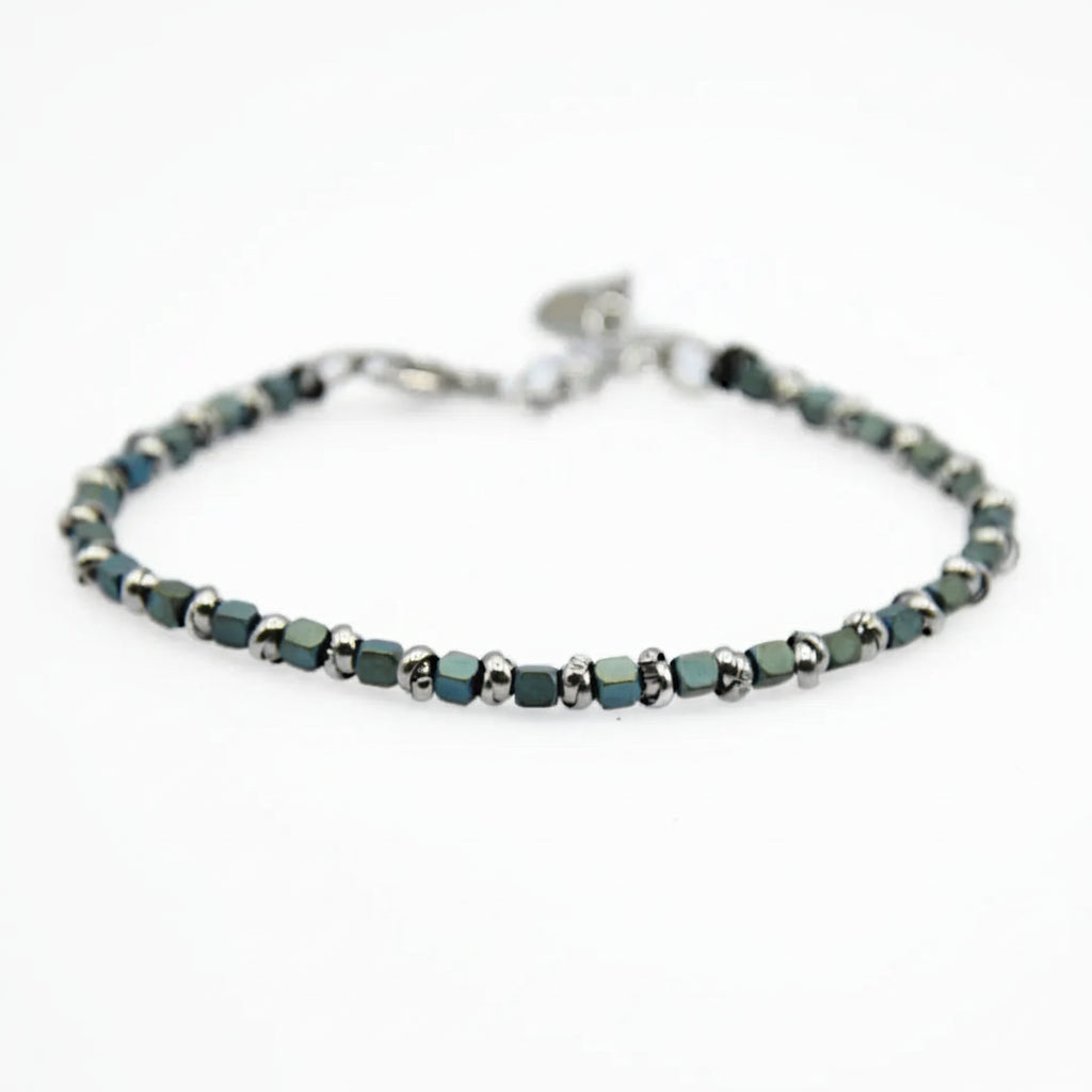 Braid Mini 2.0 Armband – Aquagrün