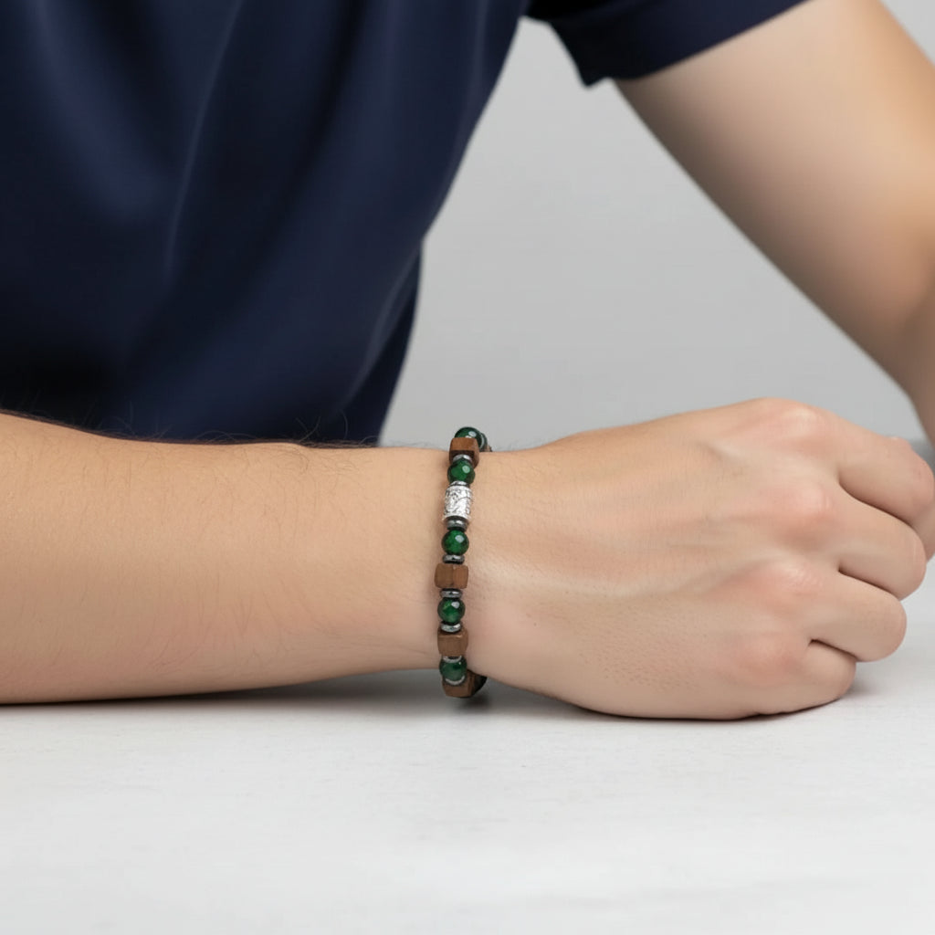 Bracciale Ocean Elba  Armonia tra Mare Legno e Pietra