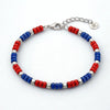 BRACCIALE URBAN FAN 02 ROSSO BLU