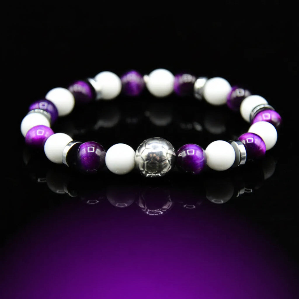 Steine: mehrfarbiges Hartsteinarmband