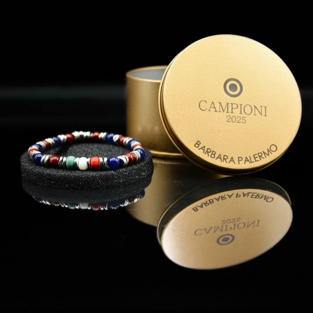 Bracciale Rosso Blu Speciale Coppa Italia 2025 03