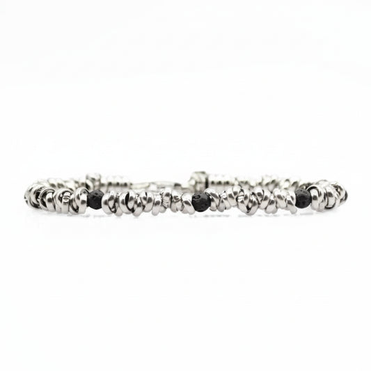 Bracciale H2Node con Pietra Lavica