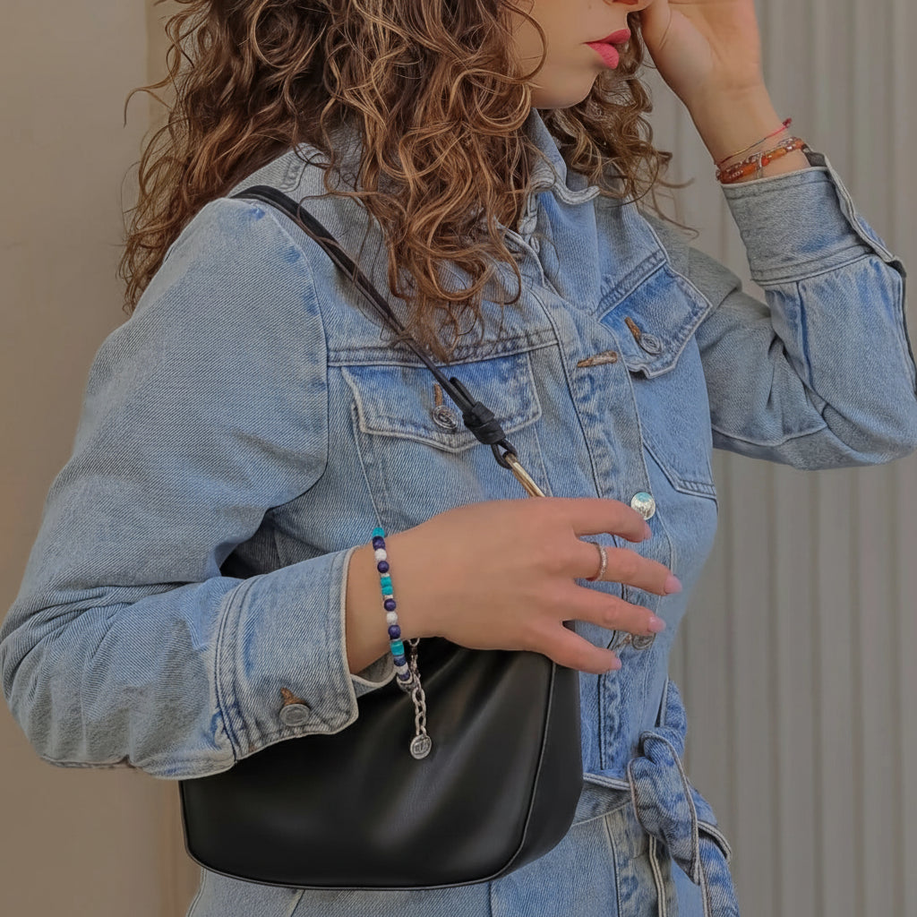 Bracciale Rococò Azure Dream – Eleganza Barocca Contemporanea