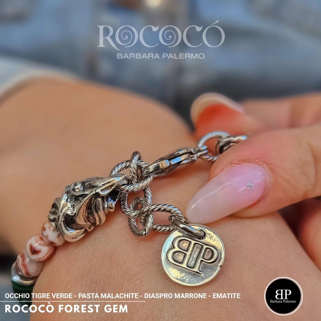 Bracciale Rococò Forest Gem – Raffinata armonia naturale