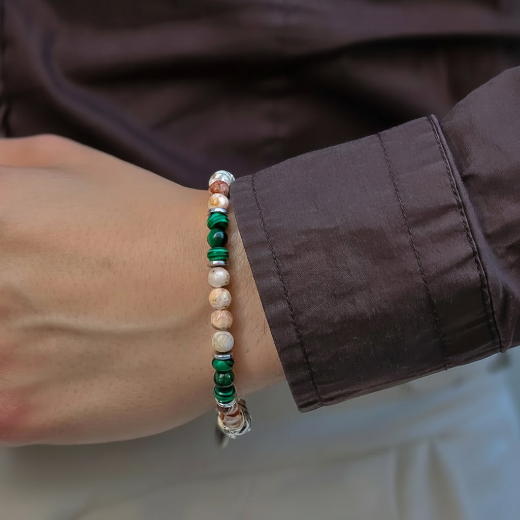 Bracciale Rococò Forest Gem – Raffinata armonia naturale