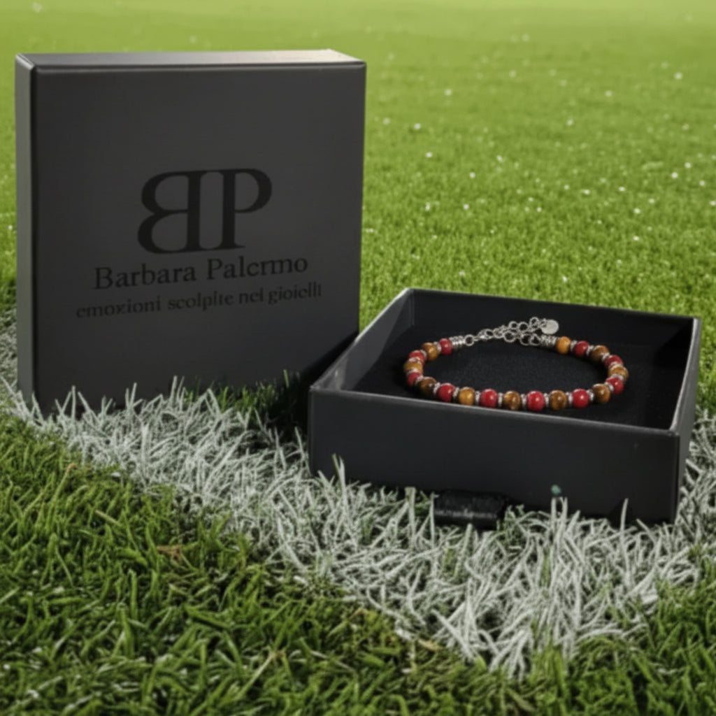 Steine: mehrfarbiges Hartsteinarmband
