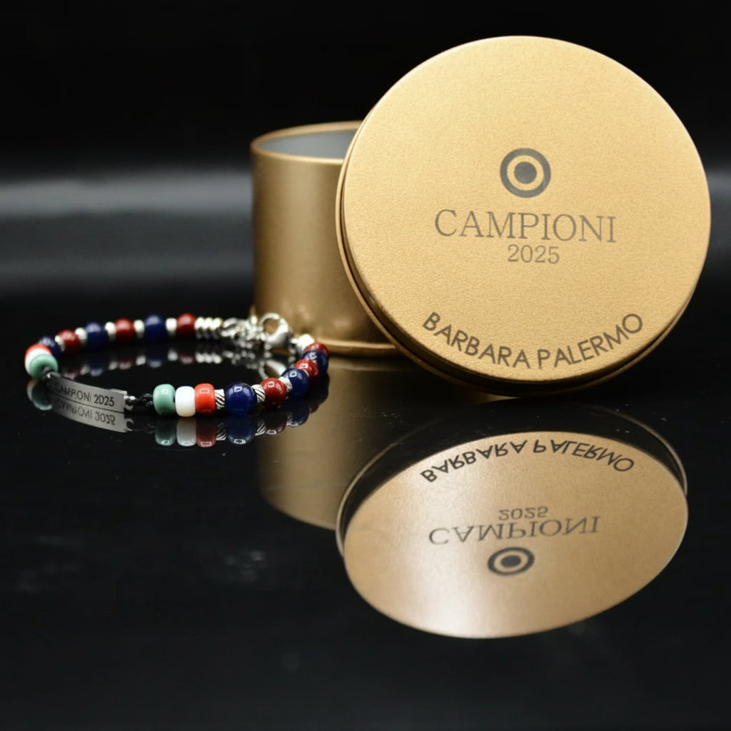 Bracciale Rosso Blu 04 – Edizione Speciale Coppa Italia 2025