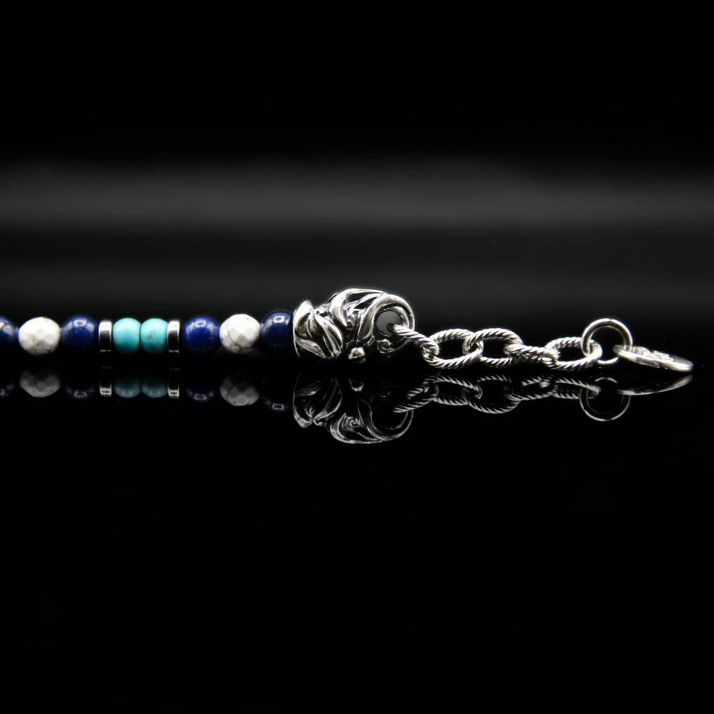 Bracciale Rococò Azure Dream – Eleganza Barocca Contemporanea